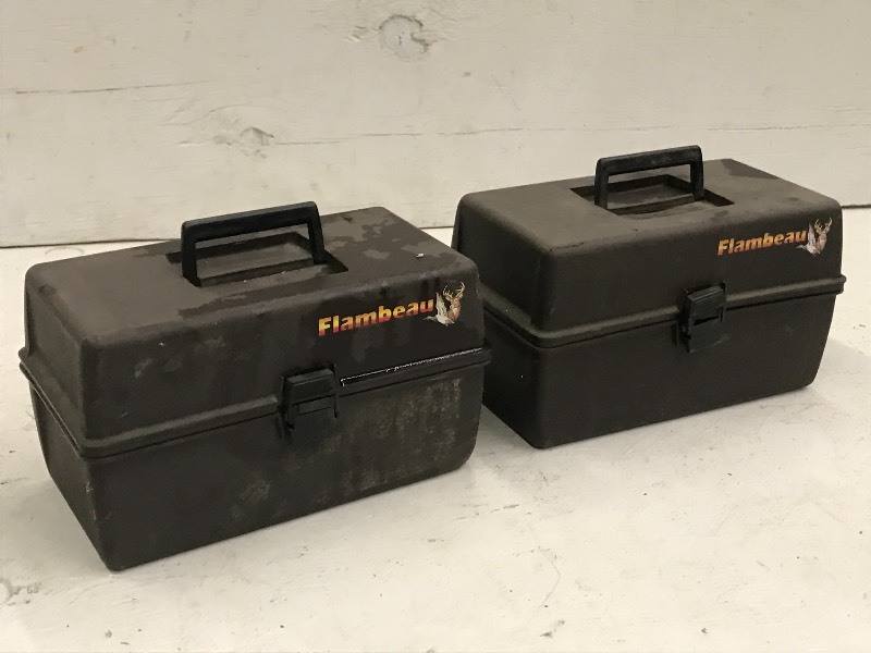 lot 43 image: (2) Shotshell Boxes