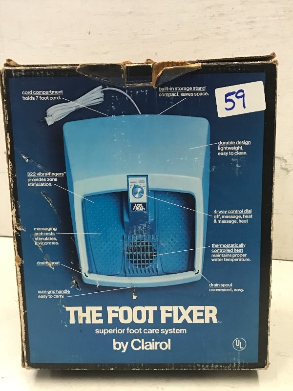 lot 59 image: Foot Care System