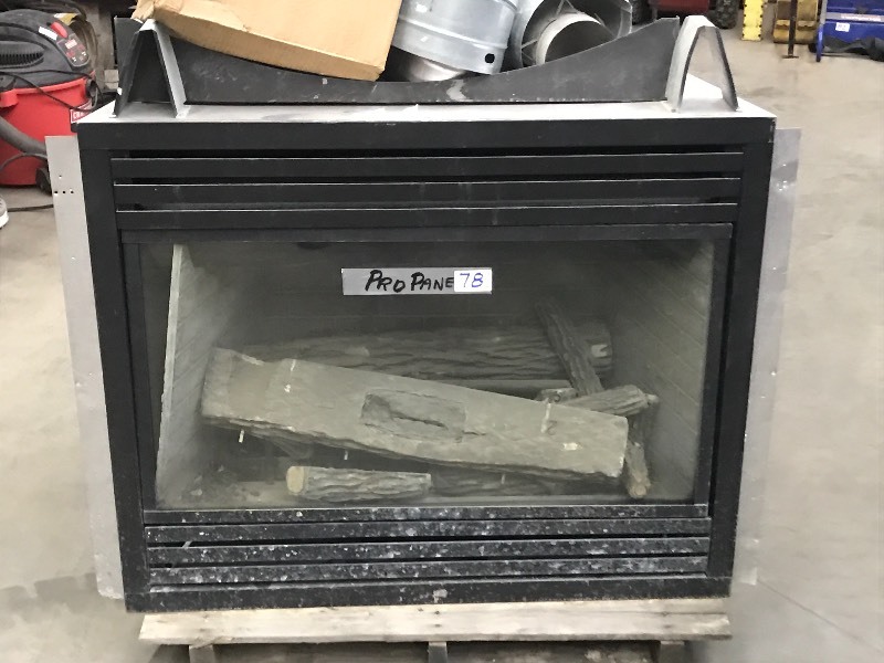 lot 78 image: Propane Fireplace Insert