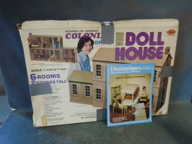 Vintage Dollhouse Kit and More