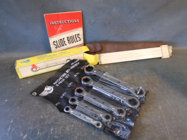 Vintage Slide Rule and More