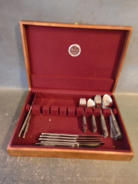 Vintage Silverware in Case