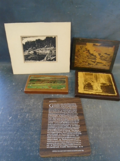 Vintage Home Decor, Art Reproductions on Wood and More