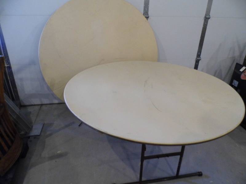 Lot of 6 Banquet Tables