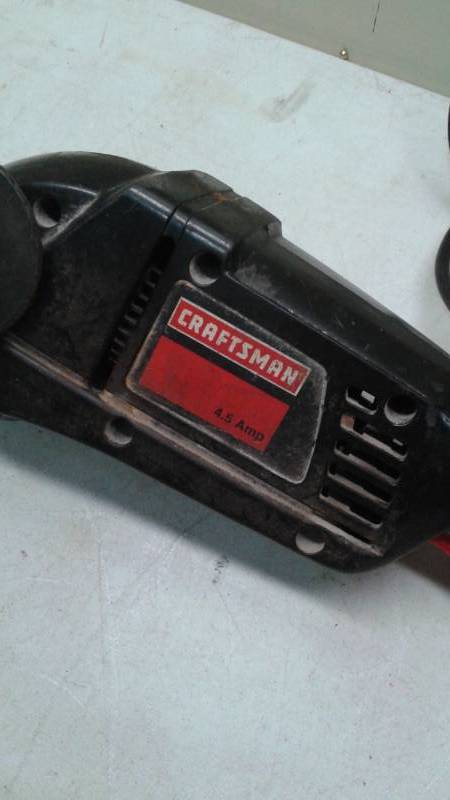 lot 21 image: Craftsman Electric Disc Sander, Used Works
