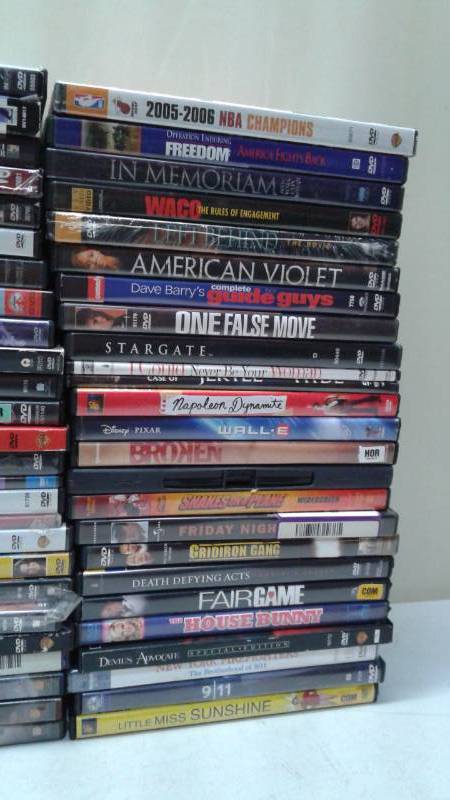 lot 50 image: Around 50 DVD Movies, Used, Most In Good Condition