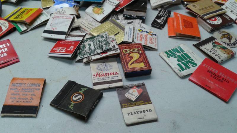 lot 66 image: Lot Of Vintage Matchbook Covers