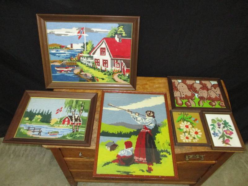 lot 13 image: Various Stiched Pictures