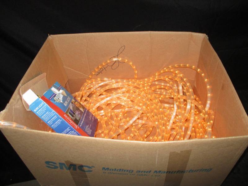 lot 58 image: Box full of Rope Light