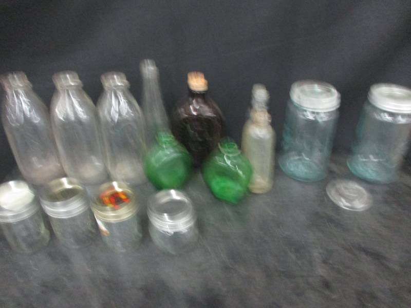 lot 77 image: Various Bottles and Jars