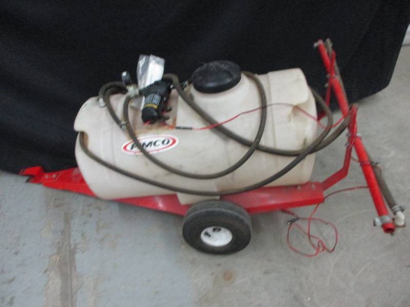 lot 95 image: 25 gallon talk Fimco sprayer model LG-2500C-SP