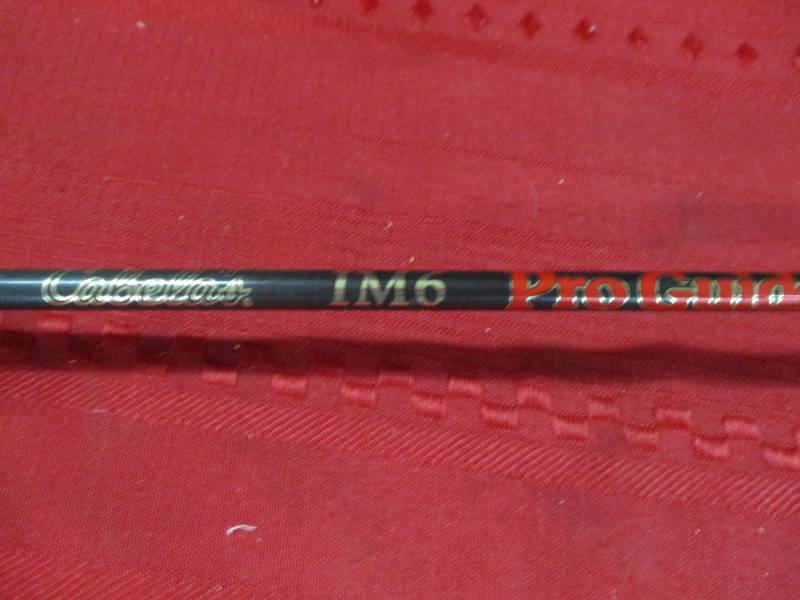 lot 113 image: one carbon fiber Cabellas IM6 Pro Series fishing rod