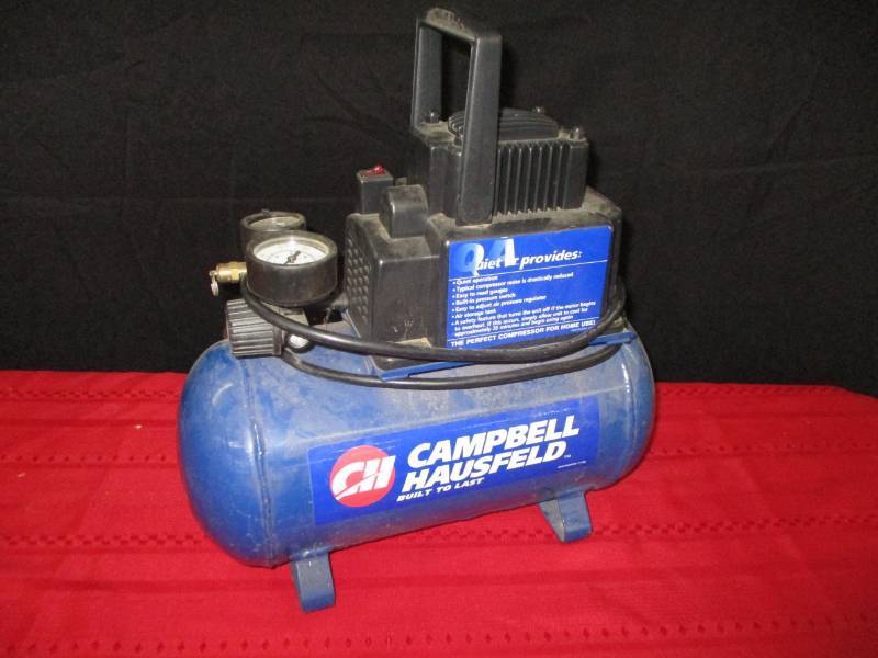 lot 127 image: () Hauffeld Camp BellPerfect Compressor for home use