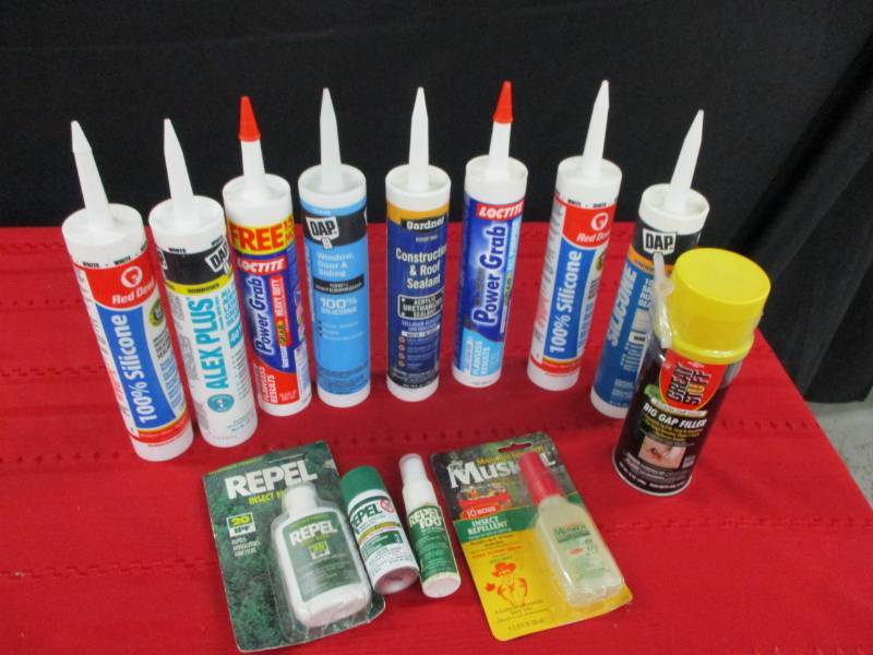 lot 129 image: Silicone and Powergrab, great stuff and bug repellant