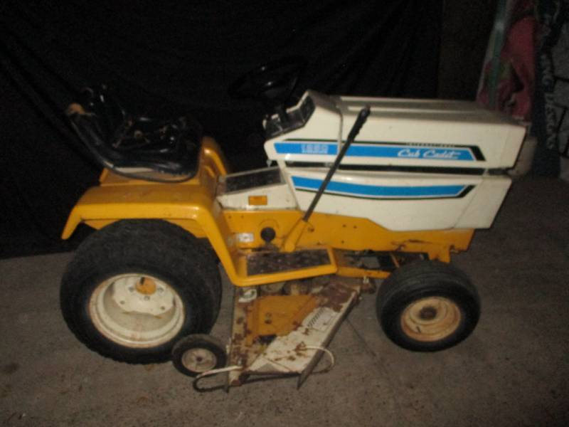 lot 10 image: 1250 Cub Cadet Hydrostatic Mower with 42 deck and 12 HP Kohler motor tested and works