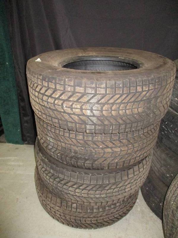 lot 16 image: 4-Firestone Winterforce Tires Slightly Used