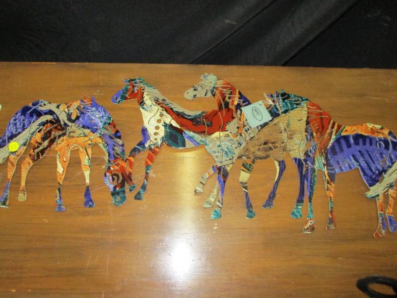 lot 53 image: Beautiful Metal Art