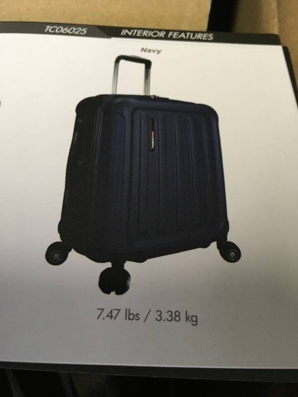 Travelers Choice Smart USB Port Luggage, Retail $59.99