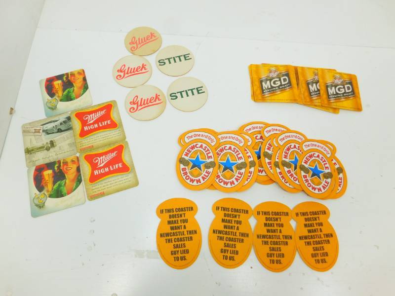 lot 27 image: Bar Drink Coasters