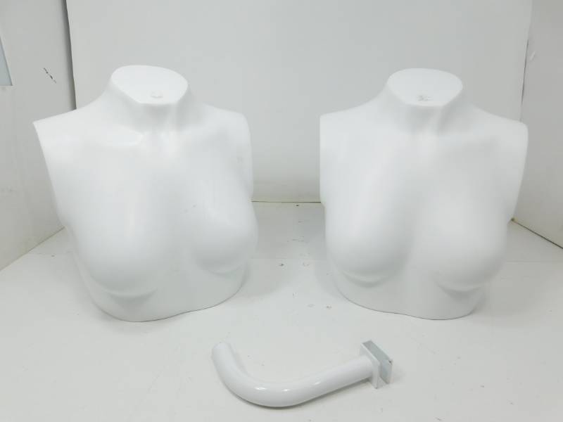 lot 64 image: Two Female Fusion Mannequins