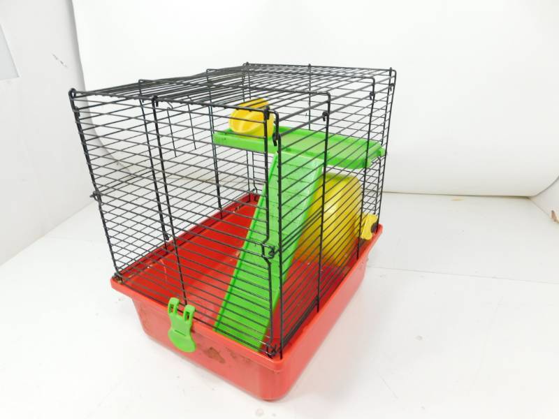 lot 88 image: Hamster 2 Story Cage