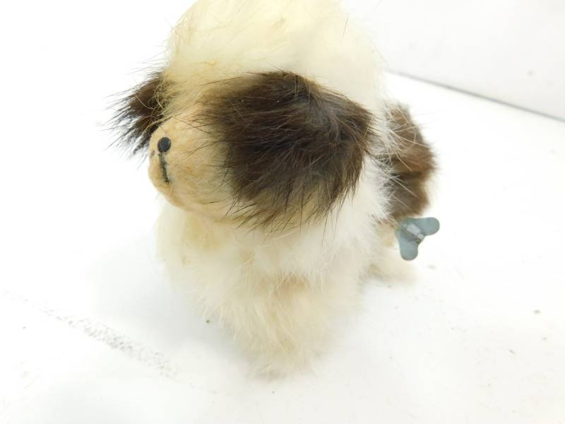 lot 107 image: Antique Wind Up Stuffed Animal Toy
