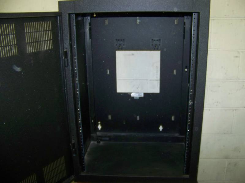 lot 64 image: Middle Atlantic, Wall Mountable, Audio  Video Equipment  Component Rack with Lockable Access