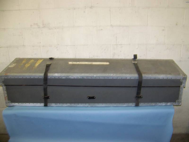 lot 68 image: Cinefold, Draper, 9 x 25 Rear Projection Screen with Frame in Hard Sided Travel Case