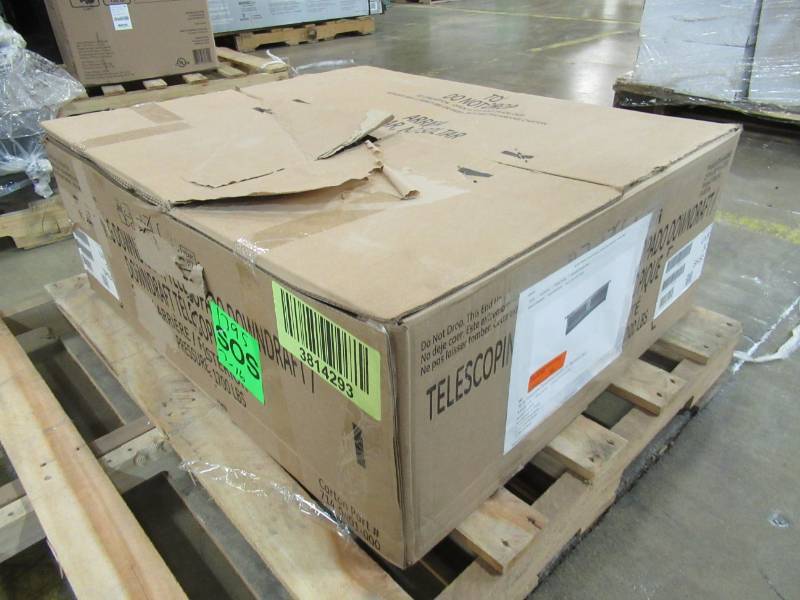 lot 107 image: GE 30 in. Telescopic Downdraft System in Stainless Steel, Model UVB30SKSS