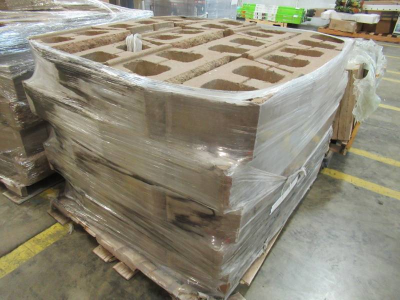 lot 28 image: Diamond 10D 6 in. x 15.75 in. x 10 in. BrownBuff Concrete Retaining Wall Block (60 Bricks)