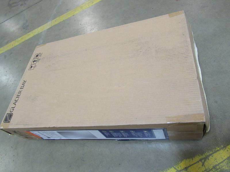 lot 45 image: Glacier Bay Botiquin 16 Beveled Frameless Recessed Medicine Cabinet