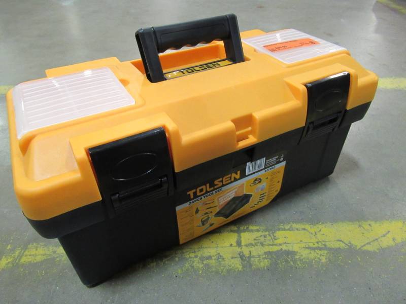 lot 46 image: NEW - Tolsen 26pcs Hand Tools Set (85360)