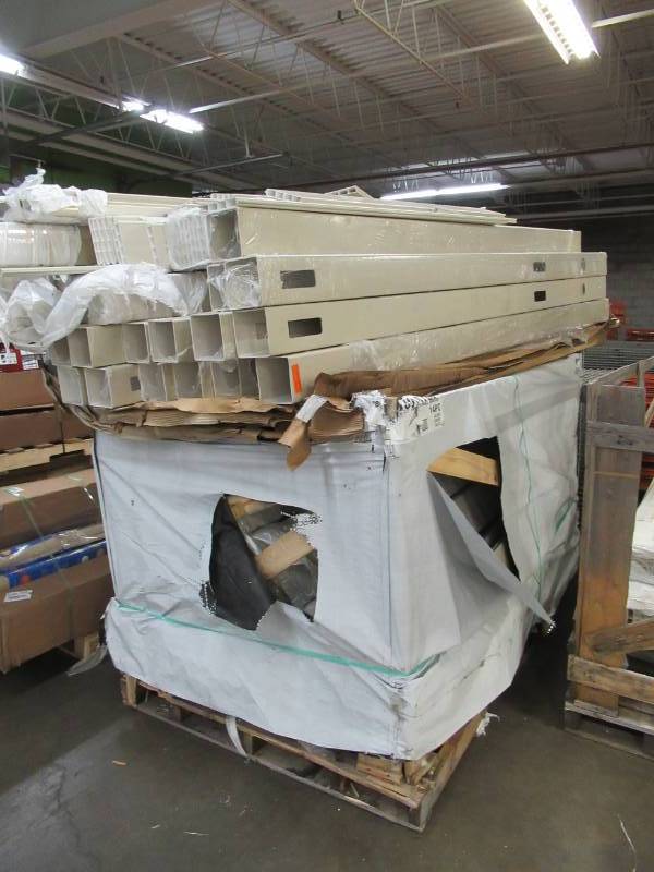 lot 6 image: Veranda Bryce 6 ft. H x 8 ft. W Sand Vinyl Un-Assembled Fence Panels and Posts