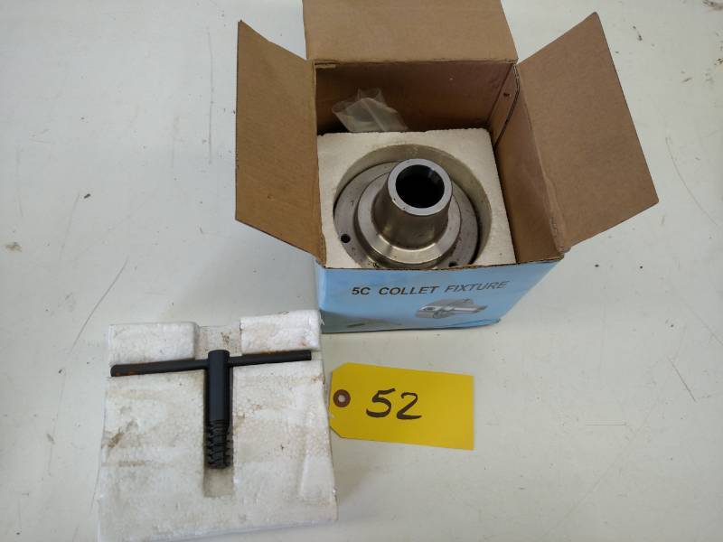 lot 52 image: 5C Collet Fixture, New...