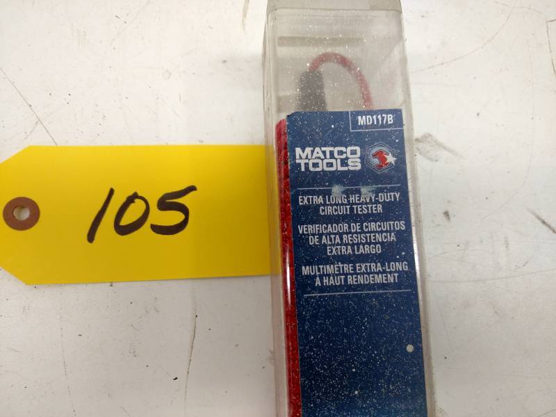 lot 105 image: Matco MD117B Extra Long Heavy Duty ...