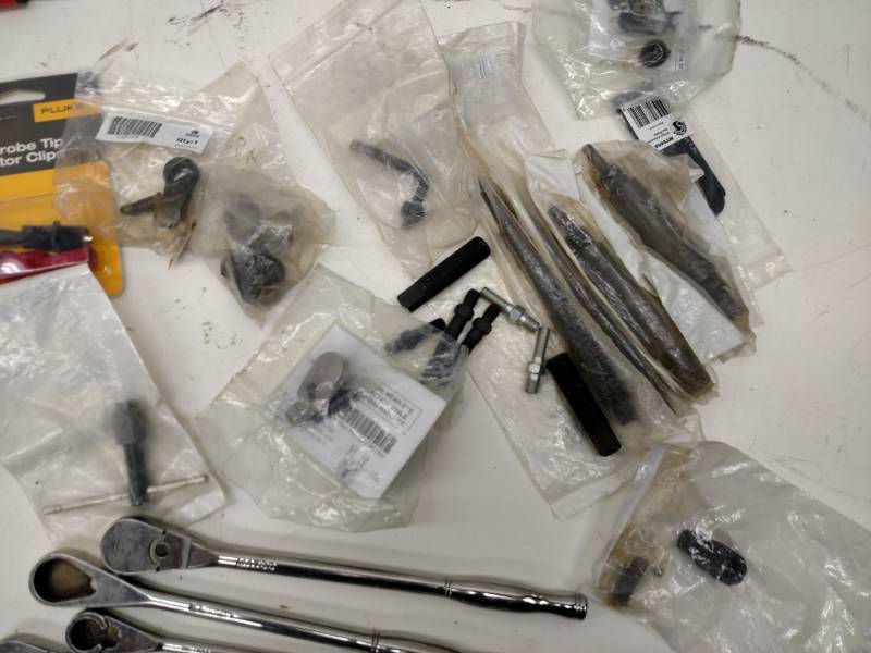 lot 124 image: Asstd Tool Repair Parts & Magnetic...