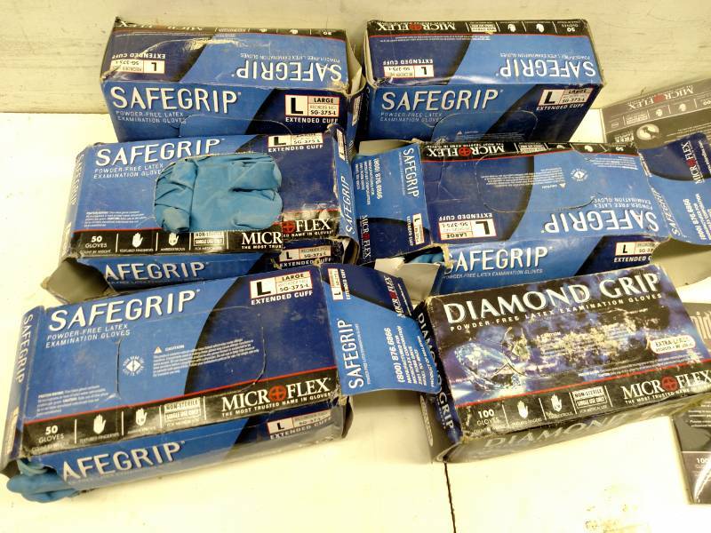 lot 126 image: Asstd Gloves & Hand Cleaner...