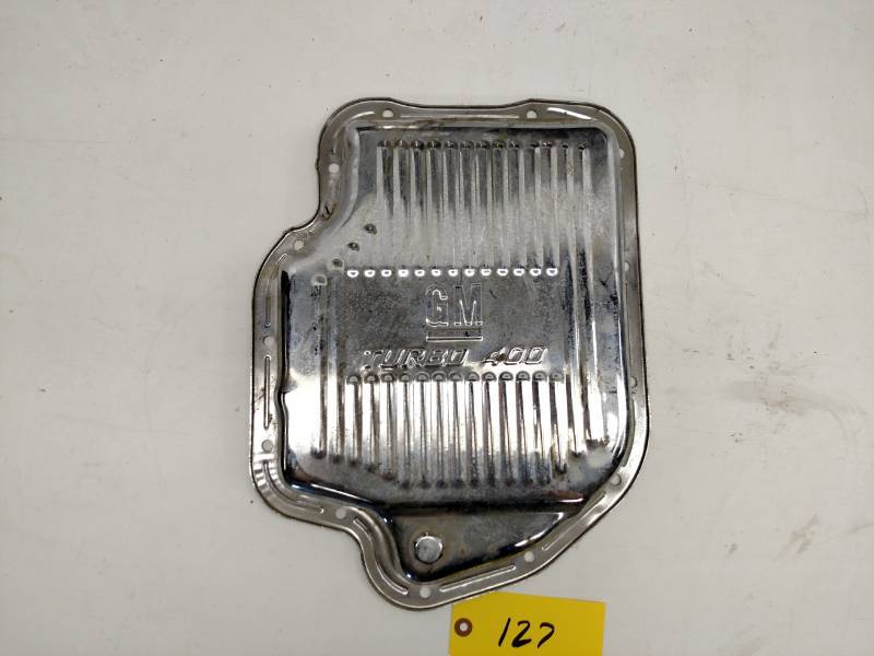 lot 127 image: GM Turbo 400 Chrome Oil Pan...