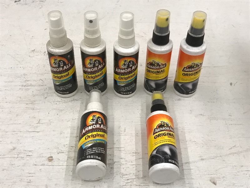 lot 30 image: (7) Bottles Of Armor-All