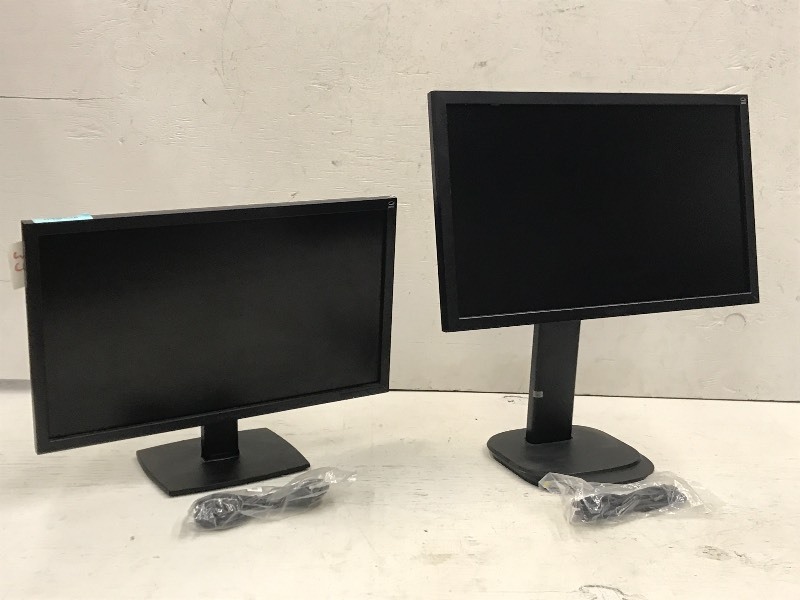 lot 32 image: (2) ViewSonic Computer Monitors