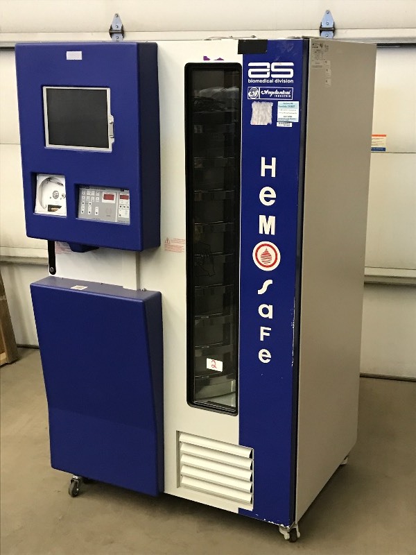 lot 3 image: HemoSafe Medical Blood Bank Refrigerator