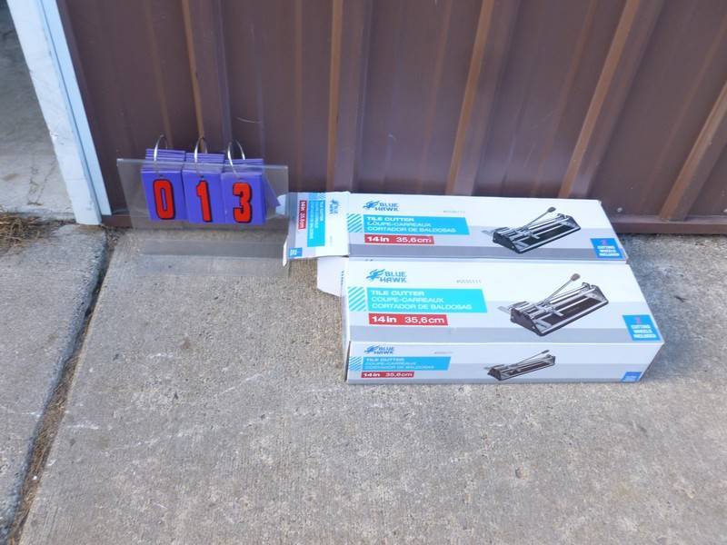 SnS Auctions # 343 Misc Consignment & tools