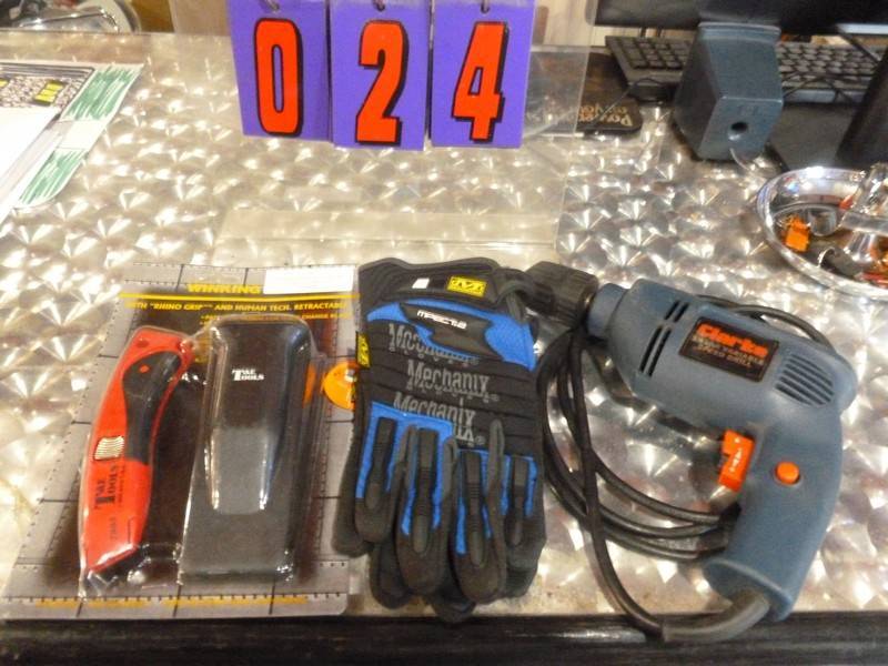 SnS Auctions # 343 Misc Consignment & tools