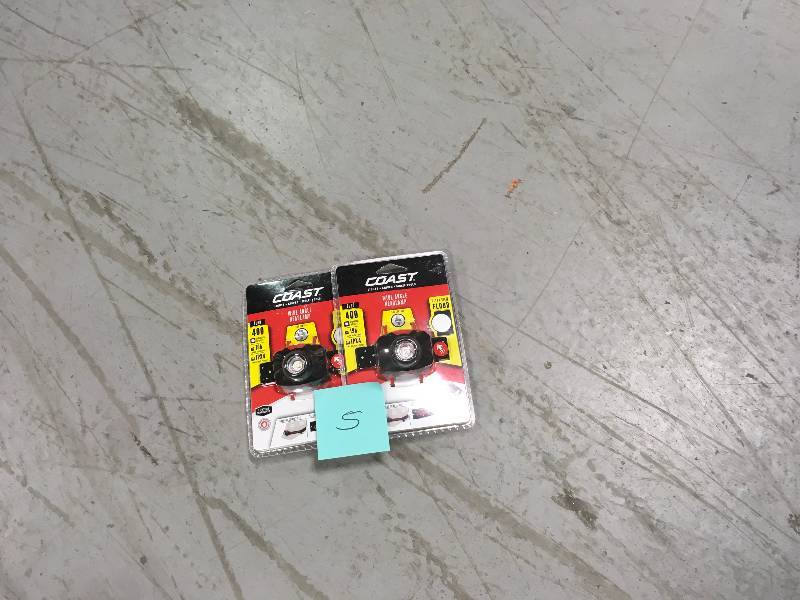 Coast FL60 400 Lumen LED Headlamp LOT OF 2 Not Used