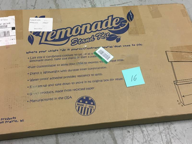 Quest Lemonade Stand Kit, White niot used