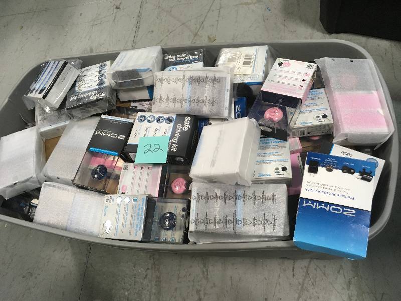 HUGE LOT MISC ZOMM ALARMINGLY SMART PRODUCTS not used