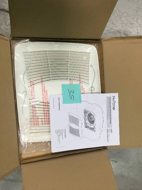 NuTone EZ Fit 80 CFM Ceiling Bathroom Exhaust Fan, ENERGY STAR