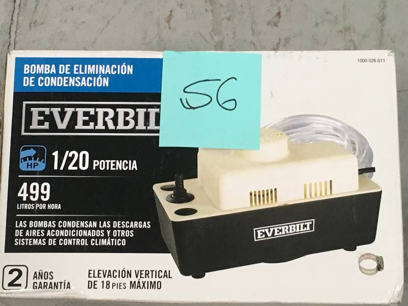 Everbilt 115-Volt Condensate Removal Pump  in good working condition