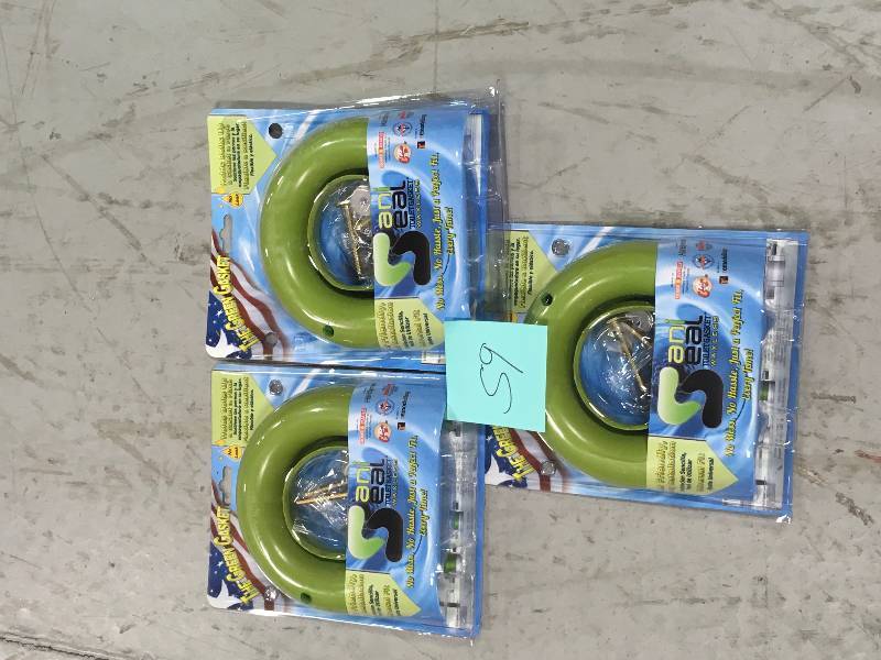 SANI SEAL LLC BL01 Sani Seal Toilet Gasket, Toilet Bowl To Flange That Is Waxless ... LOT OF 3 not used