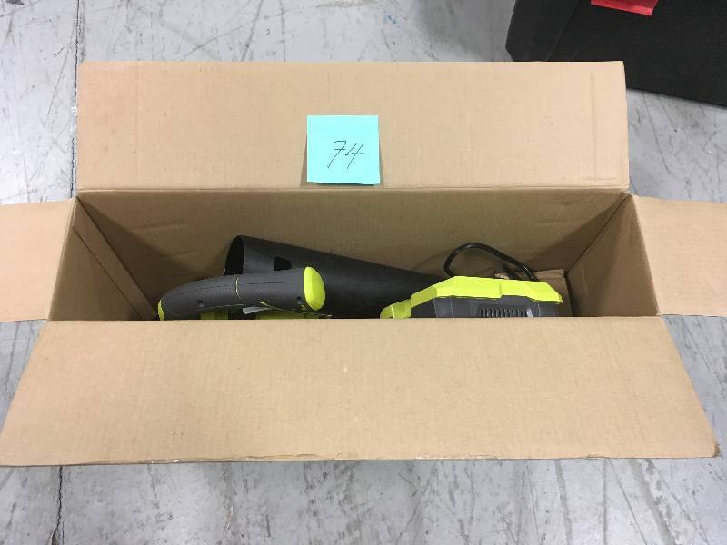 Ryobi 155 MPH 300 CFM 40-Volt Lithium-Ion Cordless Jet Fan Blower NO BATTERY  in working condition